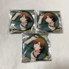 うたプリ CR グリッター 缶バッジ 3個セット　嶺二