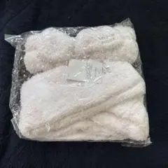 ジェラートピケ もこもこ ターバン ソックス 靴下 セット 福袋