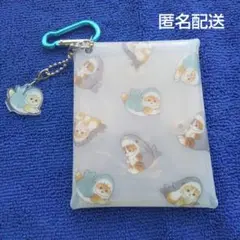 【値下げ】モフサンド mofusand マルチクリアポーチ(さめ)