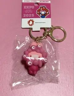 推しカラー　サンリオ　ミャクミャク　マイメロ　キーホルダー　関西万博