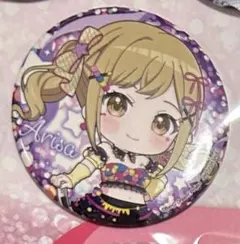 バンドリ　市ヶ谷有咲　OVA 缶バッジ　(缶バッジカバー付き） バンドリ 市ヶ谷有咲 OVA 缶バッジ (缶バッジカバー付き）