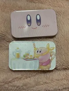 星のカービィ Kirby happy morning 缶ケース 2種