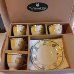 ノリタケ　The National Trust ティーカップセット 5個
