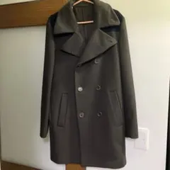 ポールスミス　ウール バイカラー　ピーコート