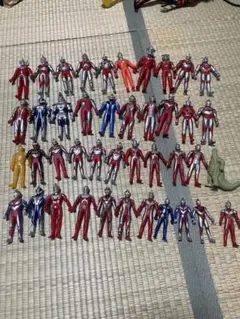 ウルトラマンシリーズソフビ　42体セット
