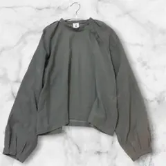 6(ROKU) SUKE BLOUSE 　長袖　シアーブラウスのサムネイル