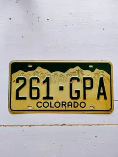 USAナンバープレート COLORADO 山看板 アメリカ雑貨のサムネイル