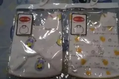 新品 スタイ２枚セット 入園準備 水をはじく 防水 エプロンにも