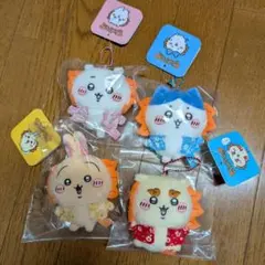 シーサーのおみやげやさん　マスコット4点セット