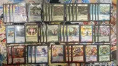 デュエマクラシック05対応　シータボルバルブルー　旧枠統一　新品スリーブ付き デュエマクラシック05 シータボルバル デッキ販売 旧枠統一 - メルカリ