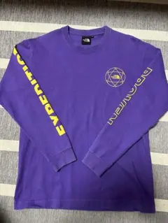 THE NORTH FACE 長袖Tシャツ 紫