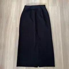 UNIQLO ユニクロ　ブラック タイトスカート スリット入り　Sサイズ