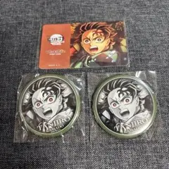 鬼滅の刃 ufotable ダイニング 缶バッジ ポイントカード 竈門炭治郎