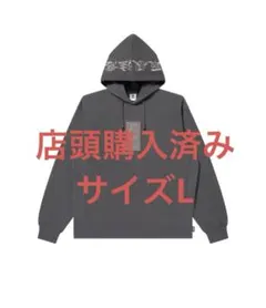 希少サイズ☆ブラックアイパッチ 刺繍フードロゴ 取扱注意 パーカー XL BlackEyePatch 取扱注意パーカー XL ブラック BlackEyePatch