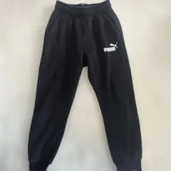 PUMA 黒 長ズボン サイドポケット付き