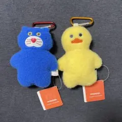 mojojojo カラビナ付きぬいぐるみポーチ 2種セット