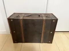 【美品】ウェルカムスペース　ウェルカムトランク　アンティークトランク　木製
