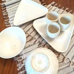 高級和食器 18点まとめ売り 3枚×6種セット 作家物 小鉢 長角皿 盛鉢