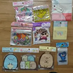 キャラクター ジップバック 10点セット まとめ売り