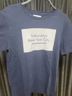 SATURDAYS NEW YORK CITY Tシャツ M ネイビー