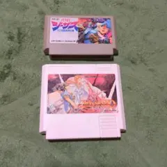 ファミコンソフト　ジーザスなど2本