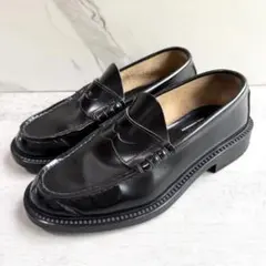 極美品❣️ルカグロッシ ダブルモンクストラップ 厚底 ローファー