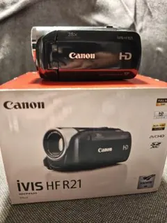 キャノン iVIS HF R21 ビデオカメラ レッド 32GB内蔵 Canon - メルカリ