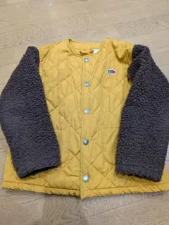 フルーツオブザルーム　アウター　キルティングジャケット　130 マスタード