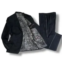 ポールスミスコレクション スーツ セットアップ 総柄 シルク混 サイドステッチ