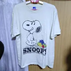 FRUIT OF THE LOOM × スヌーピー Tシャツ M Peanut