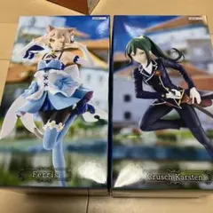 GIGO限定フィギュア　リゼロ フェリス　クルシュ セット