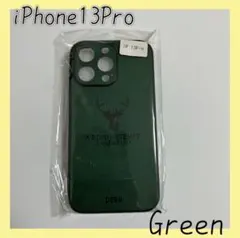 iPhone13Pro iPhoneケース　レザーケース　鹿　ロゴ　スマホケース