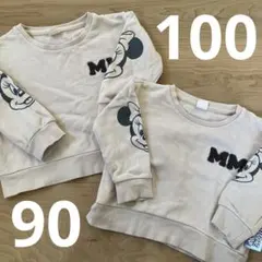 Littc ミニーマウス トレーナー 100.90