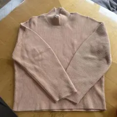 STYLEMIXER リブ編みハイネックセーター FREE