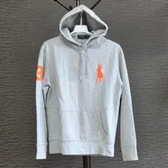 【人気】ポロ ラルフローレン ビッグポニー 刺繍 プルオーバー パーカー M
