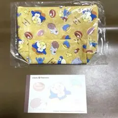 ポケモン ドーナツ柄ポーチ　メモ帳付き