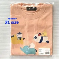 ちいかわ ゆうえんち Tシャツ ハチワレ うさぎ ブラック 黒 遊園地