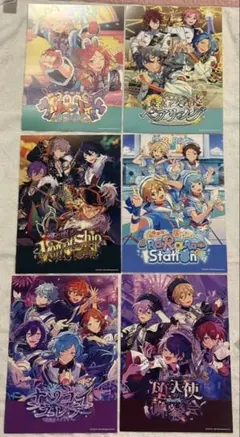 あんスタ ESショップ購入特典 ポスター風シート6枚