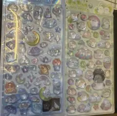 ボンボンドロップシール わんわんボンボン うるちゅる ポップシール シマエナガ