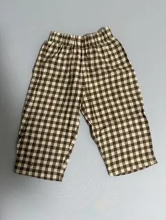 【organiczoo】 ギンガムチェック　パンツ 2-3y