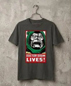 DOCTOR DOOM Tシャツ【Lサイズ】チャコールグレー