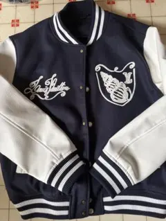 美品 SAILORS セーラーズ部分レザー スタジャン 阪神タイガースカラー 