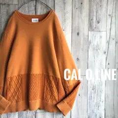 CAL O LINE キャルオーライン　スウェット　ニット　トレーナー　グランジ