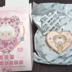 【新品未開封】TOPTOY 巻巻羊 大尾巴动物联萌 金毛宝宝