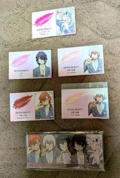文豪ストレイドッグス ISETAN BEAUTY 名刺風カード アクスタ　計6点