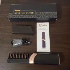 Cremida コーム型 ヘアストレートアイロン