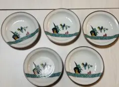 【未使用】九谷焼/陶器皿５枚セット