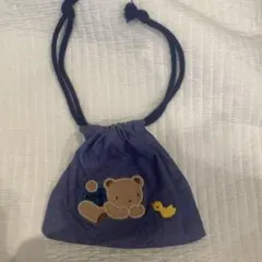 ファミリア　コップ袋　巾着　美品