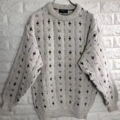 C807【VAN HEUSEN】ニットセーター【メンズL】