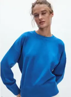 ZARAニットスウェット